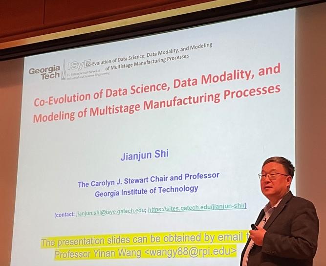 Dr. Jianjun Shi’s Seminar Part of the Vollmer W. Fries Lecture Series
